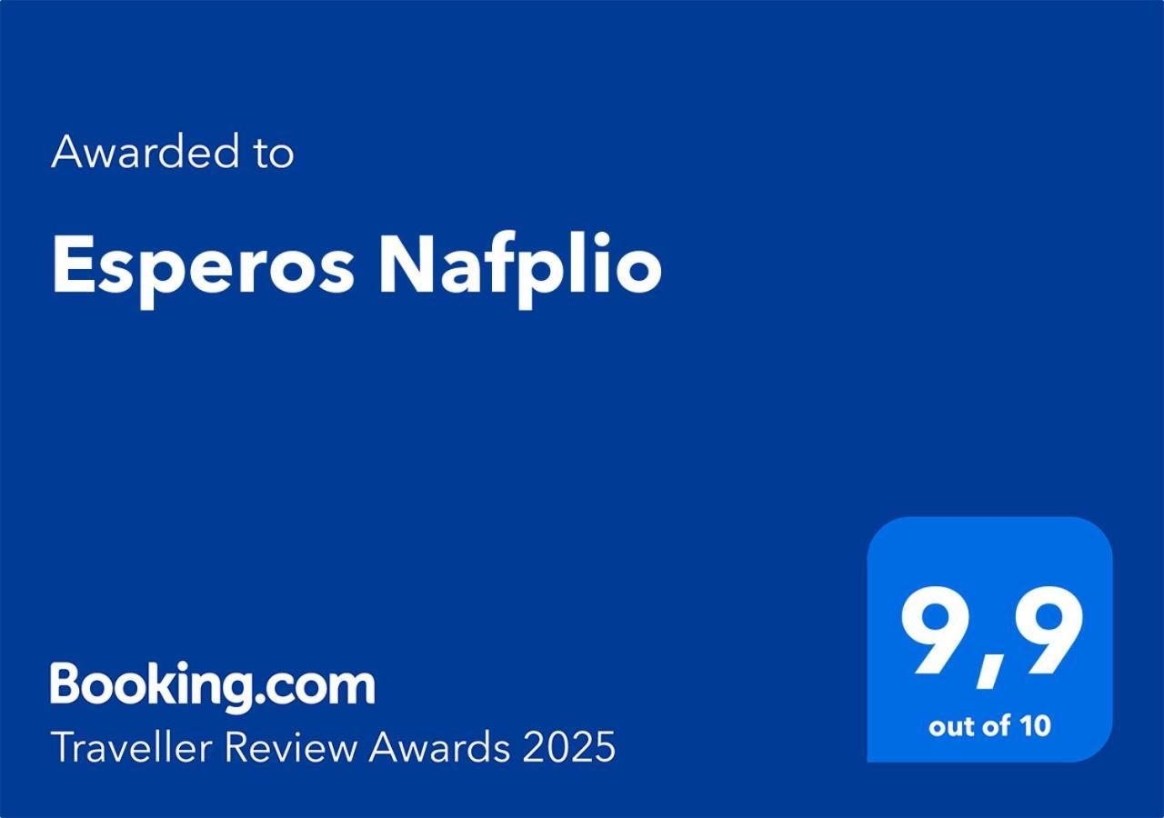 Esperos Nafplio Apartment ภายนอก รูปภาพ
